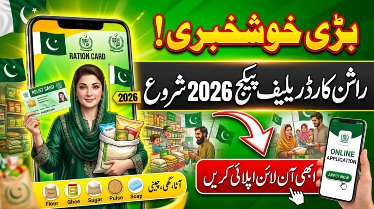 Rashan Card Relief Package 2026 – How to Apply for Rashan Card Online in Pakistan, geomuz47, geo muz 47